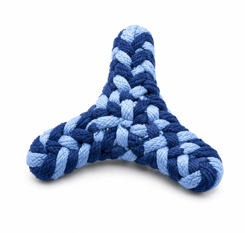 Braided Rope Dog Tug Toy – Durable Cotton Rope Chew and Tug Toy for Dogs